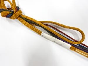 未使用品　正絹　手組帯締め